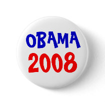 OBAMA 2008 -- Button