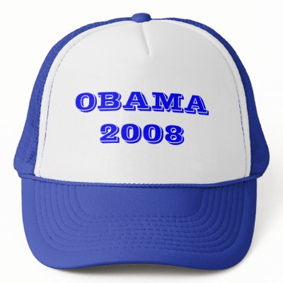 OBAMA 2008 DEMOCRATIC PRESIDENTIAL HAT by judylee12