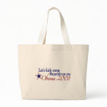 Obama 2008 Kick Republican Ass Canvas Bags