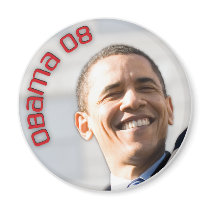 OBAMA 2008 Photo Magnet 89414