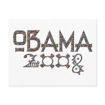 Obama 2008 Postcard