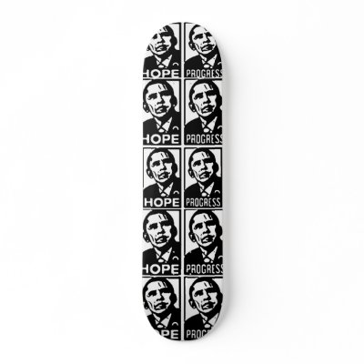 Obama 2008 skate board by KevinPFlanagan