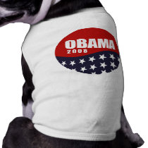 Obama 2008 T-shirt Dog T Shirt
