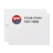 Obama 2008 T-shirt invitations