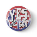 Obama 2008 Yes We Can Peace Button 61017 by Obama2008Merchandise Obama 2008 Yes We Can Peace Button 61017