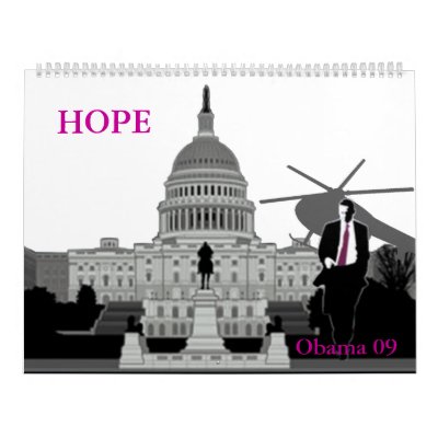 Obama 2009 calendar by funny_tshirt
