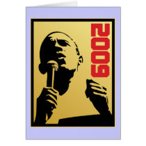 Obama 2009 card
