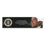 Obama 2009 Inauguration Bumper Sticker