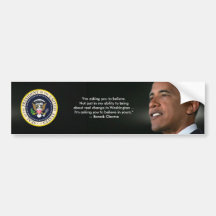 Obama 2009 Inauguration Bumper Sticker