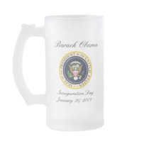 Obama 2009 Inauguration - Frosted Mug by inauguration_2009 Obama 2009 Inauguration - Frosted Mug