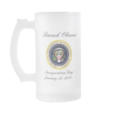 Obama 2009 Inauguration - Frosted Mug by inauguration_2009