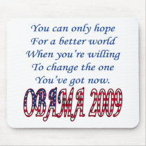 Obama 2009 mousepads