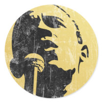 Obama 2009 round sticker