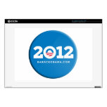 Obama 2012 15" laptop decal