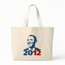 Obama 2012 tote bag