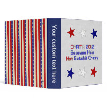 OBAMA 2012 BINDERS