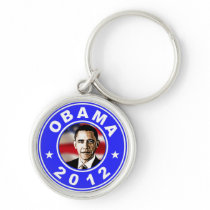 Obama 2012 - Blue Key Chain