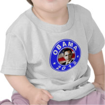 Obama 2012 - Blue T-shirts