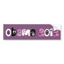 Obama 2012 bumper stickers