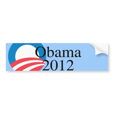 Obama 2012 - bumper sticker
