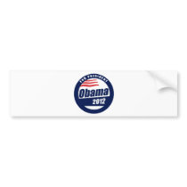 Obama 2012 bumper sticker