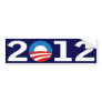 Obama 2012 Bumper Sticker