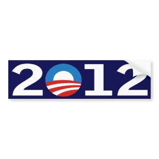 Obama 2012 Bumper Sticker bumper stickers