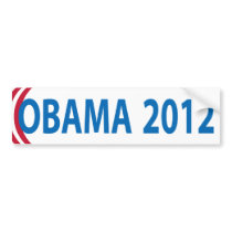 Obama 2012 bumper stickers
