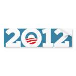 Obama 2012 bumper sticker