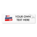 Obama 2012 bumper stickers