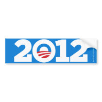 Obama 2012 Bumper Sticker bumper stickers