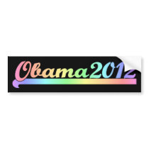 Obama 2012 bumper stickers