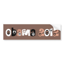 Obama 2012 bumper stickers