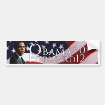 Obama 2012 bumper sticker
