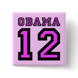 Obama 2012 pinback buttons