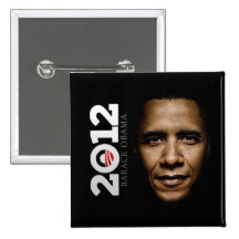 Obama 2012 Button