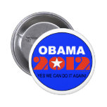 Obama 2012 Button