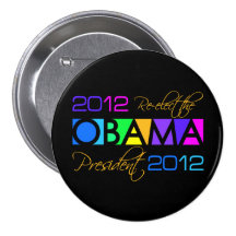 OBAMA 2012 button