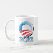 Obama 2012 Button Vintage.png Mugs