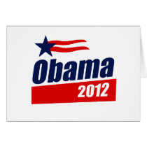 Obama 2012 greeting card