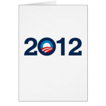 OBAMA 2012 - GREETING CARD