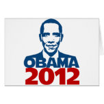 Obama 2012 card