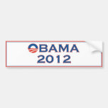 Obama 2012 Election Bumper Sticker