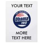 Obama 2012 flyer design