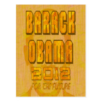 Obama 2012: For the Future Postcard