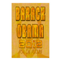 Obama 2012: For the Future Poster