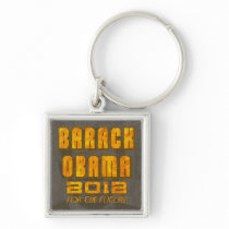Obama 2012: For the Future Premium Keychain