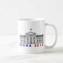 Obama 2012 for Whitehouse Mugs