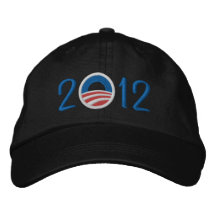 Obama 2012 Hat Embroidered Baseball Cap