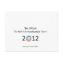 obama 2012 hell in a handbasket tour postcards